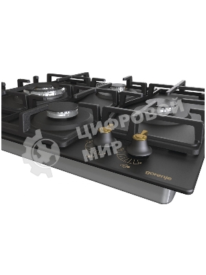 Газовая варочная панель Gorenje GW6D42CLB черный