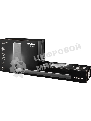 Микросистема Hyundai H-HA630 черный 150Вт FM USB BT SD/MMC/MS