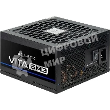 Блок питания Chieftec Vita SM3 BPX-750-C (ATX 3.1, 750W, 80 PLUS BRONZE, Active PFC, 120мм fan, Semi-modular Cable Management) Retail