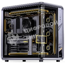 Корпус Jonsbo Jonsplus BO400CG, Midi-Tower, серый