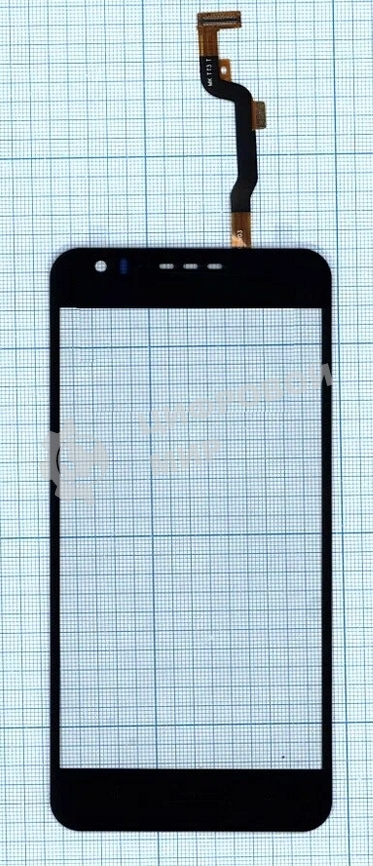 Сенсорное стекло (тачскрин) для HTC Desire 10 Lifestyle, черное