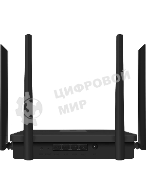 Маршрутизатор Триколор TR-router-04 (046/91/00057758) AC1200 10/100/1000BASE-TX черный
