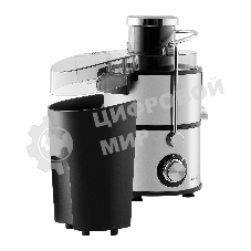 Соковыжималка GALAXY LINE GL 0809 серебристый, центробежная, 1200 Вт, 500 мл, механическое