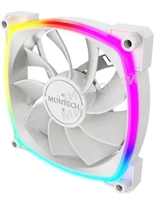 Вентилятор для корпуса MONTECH RX120 PWM белый, 120 мм, 1600 об/мин, 27 дБ, 4 pin