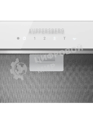 Вытяжка встраиваемая Kuppersberg Bim 600 White белый, 52 см, 1300 куб. м/ч, 46 дБ