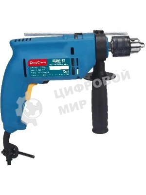 Дрель ударная DongCheng DZJ02-13 500Вт патрон:кулачковый реверс