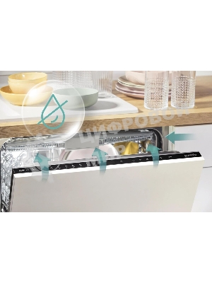 Встраиваемая посудомоечная машина Gorenje GV642D90, черный, 59.8 см, 14 компл., 45 дБ, класс A+++