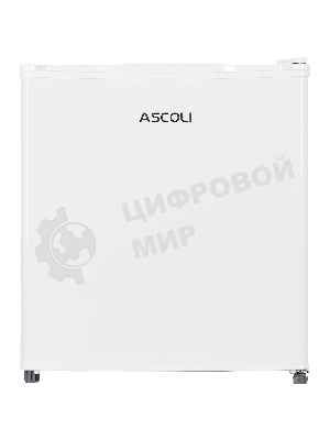 Холодильник Ascoli ASRI50 белый однокамерный 44/2л морозилка сверху