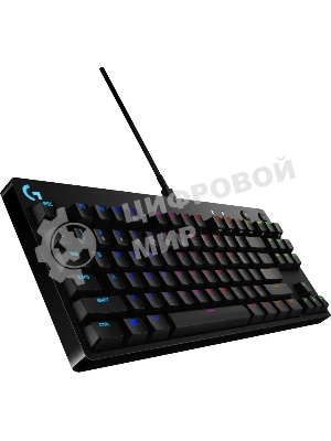 Клавиатура Logitech Gaming PRO проводная, USB Type-A, чёрный