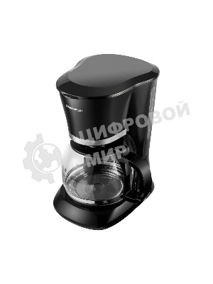 Кофеварка капельная Maunfeld MF-732BK черный, исп. кофе - молотый, 1,5 л, 1000 Вт