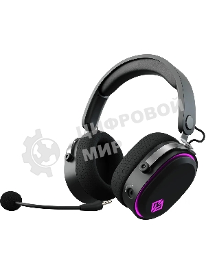 Беспроводные/проводные наушники GMNG GG-HS405W черный, полноразмерные, Bluetooth + радиоканал + проводной, до 15 ч