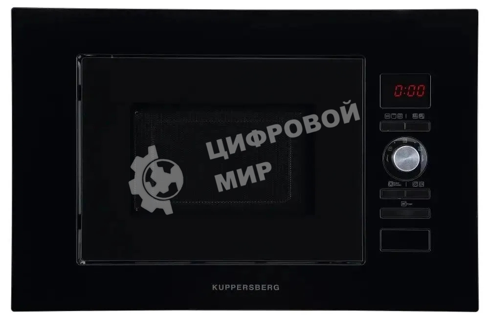 Встраиваемая микроволновая печь Kuppersberg HMW 625 B 20 л, High-Tech, 800 Вт, черный