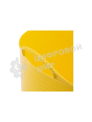 Ведро гибкое Сибртех сверхпрочное 14 л, желтый