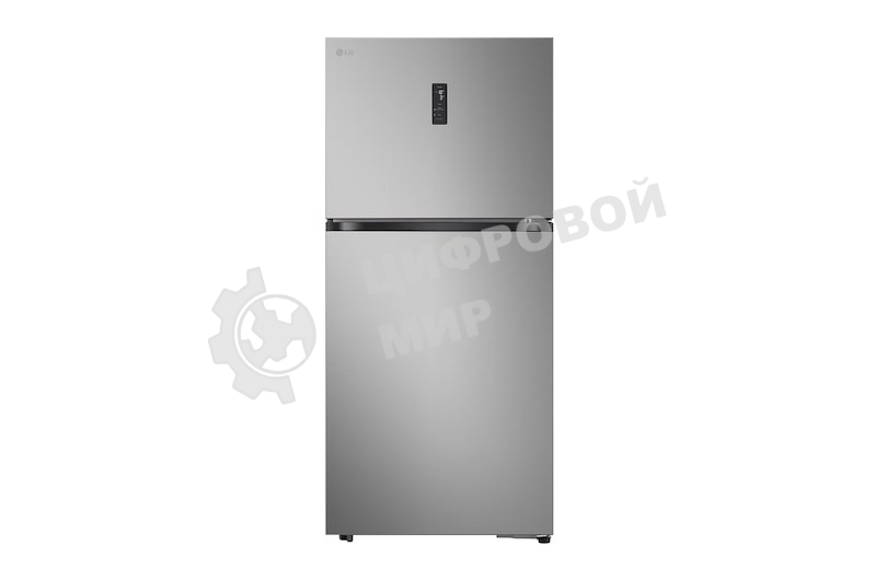 Холодильник LG GR-B922FMBM серебристый двухкамерный 428/184л морозилка сверху, No Frost