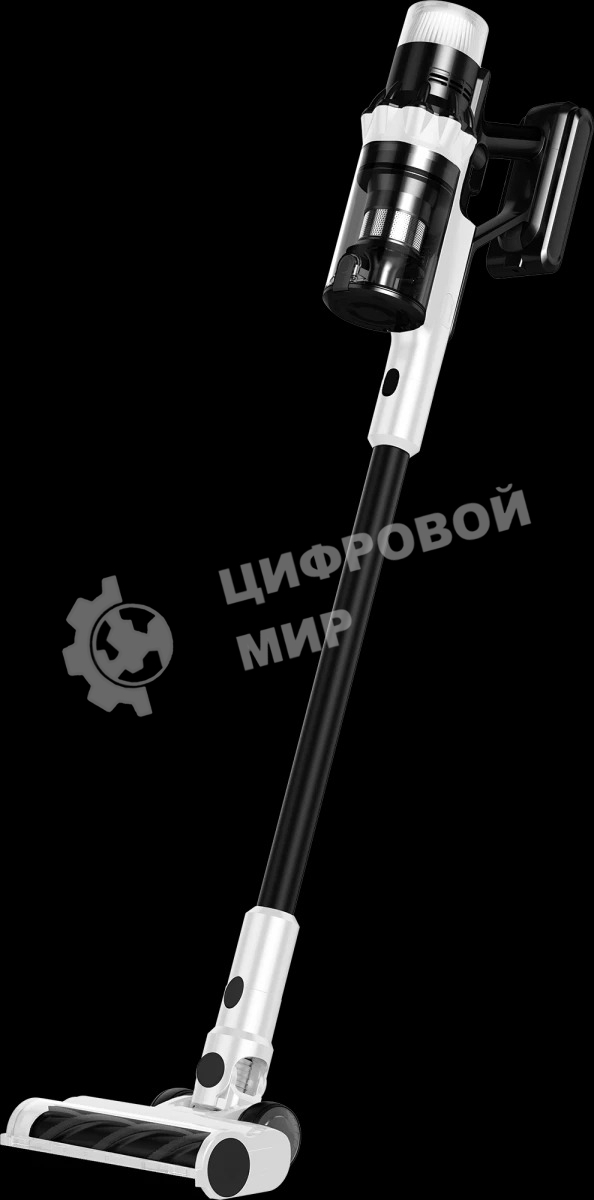 Пылесос вертикальный Topdevice WVC800 белый/черный, питание от аккумулятора, 400 Вт, уборка сухая, пылесборник 0.8 л