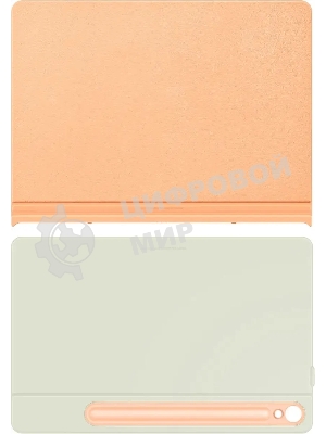 Чехол Samsung для Samsung Galaxy Tab S9/S9 FE EF-BX710POEGRU поликарбонат/полиуретан оранжевый