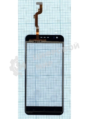 Сенсорное стекло (тачскрин) для HTC Desire 10 Lifestyle, черное