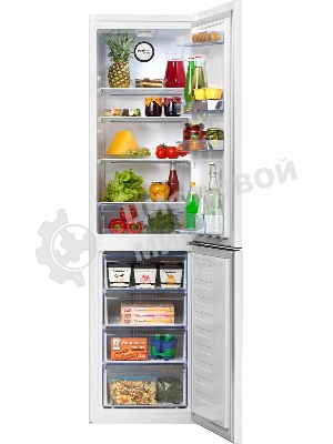 Холодильник Beko B1RCNK332W белый двухкамерный 200/100л морозилка снизу, No Frost