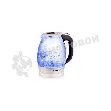 Чайник электрический BRAYER, 2200 Вт, 1.8 л, высококач. стекло, моющ. фильтр,поворот.осно