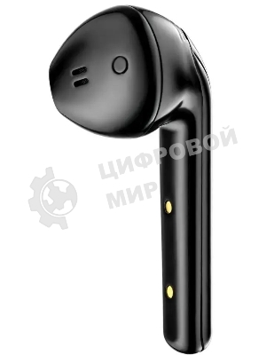Наушники TWS uBear Vibe черный, вкладыши, Bluetooth, до 4 ч