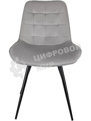 Стул для дома Бюрократ CH-K2_4 комплект 4 шт св. серый Holland 09 металл черный на ножках