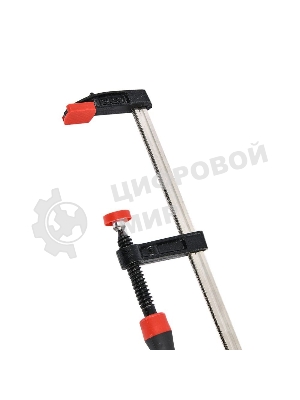 Струбцина F-образная усиленная Deli DL110525Z 250x50 мм, макс. усилие зажима 2000N, резьба 12мм