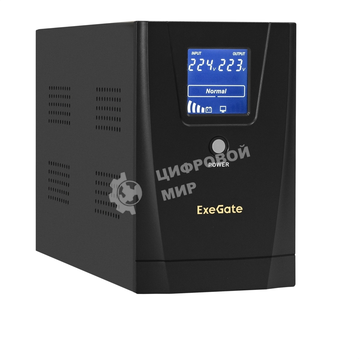 Источник бесперебойного питания ExeGate EX292633RUS SpecialPro Smart LLB-2200.LCD.AVR.1SH.2C13.RJ.USB 2200VA/1300W,LCD,AVR,1*Schuko+2*C13,RJ45/11,USB, металлический корпус, черный