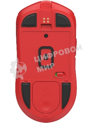 Мышь беспроводная/проводная A4Tech Bloody R72 Pro красный, 26000 dpi, радиоканал, USB/USB-C, кнопки - 7