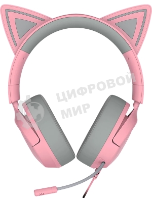 Гарнитура Razer Kraken Kitty V3 X розовый, проводная, 3.5 мм