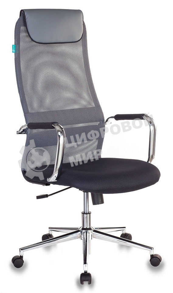 Кресло Бюрократ KB-9N/DG/TW-12 TW-01 TW-11 серый, сетка