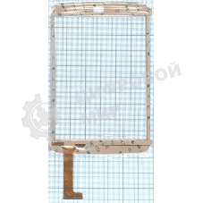 Сенсорное стекло (тачскрин) OLM-080A0241-PG. белое