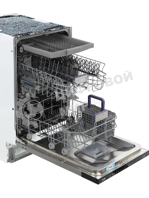 Встраиваемая посудомоечная машина Beko BDIS38121Q, белый, 44.8 см, 11 компл., 46 дБ, класс A