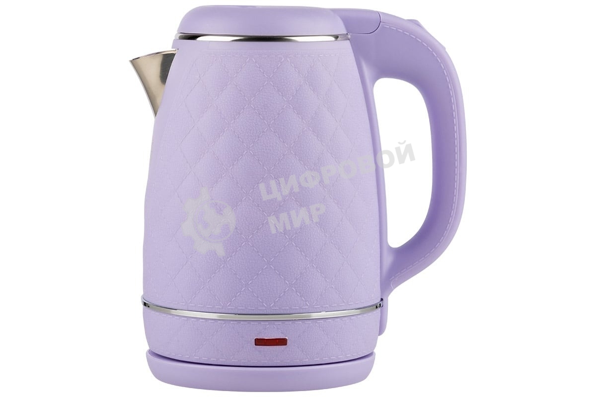 Чайник электрический Homestar HS-1007 1.7л лиловый, двойной корпус