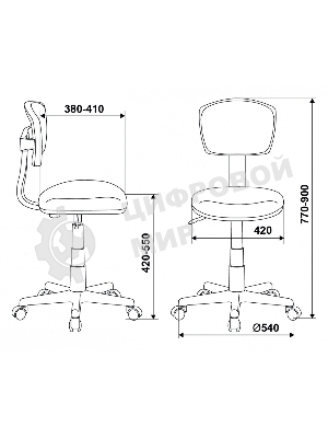 Кресло Бюрократ CH-W299 белый, сетка, 120 кг