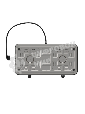 Плита настольная MAXVI HE211 черный