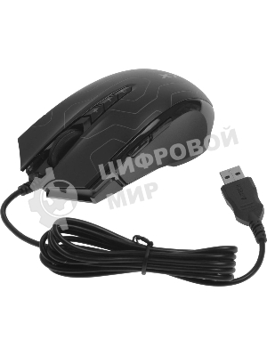 Мышь проводная A4Tech X89 Maze черный, 2400 dpi, USB, кнопки - 8