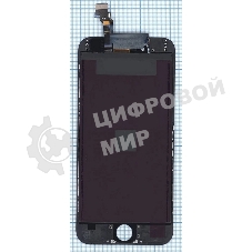 Дисплей Amperin для Apple iPhone 6 в сборе с тачскрином (IPS), черный
