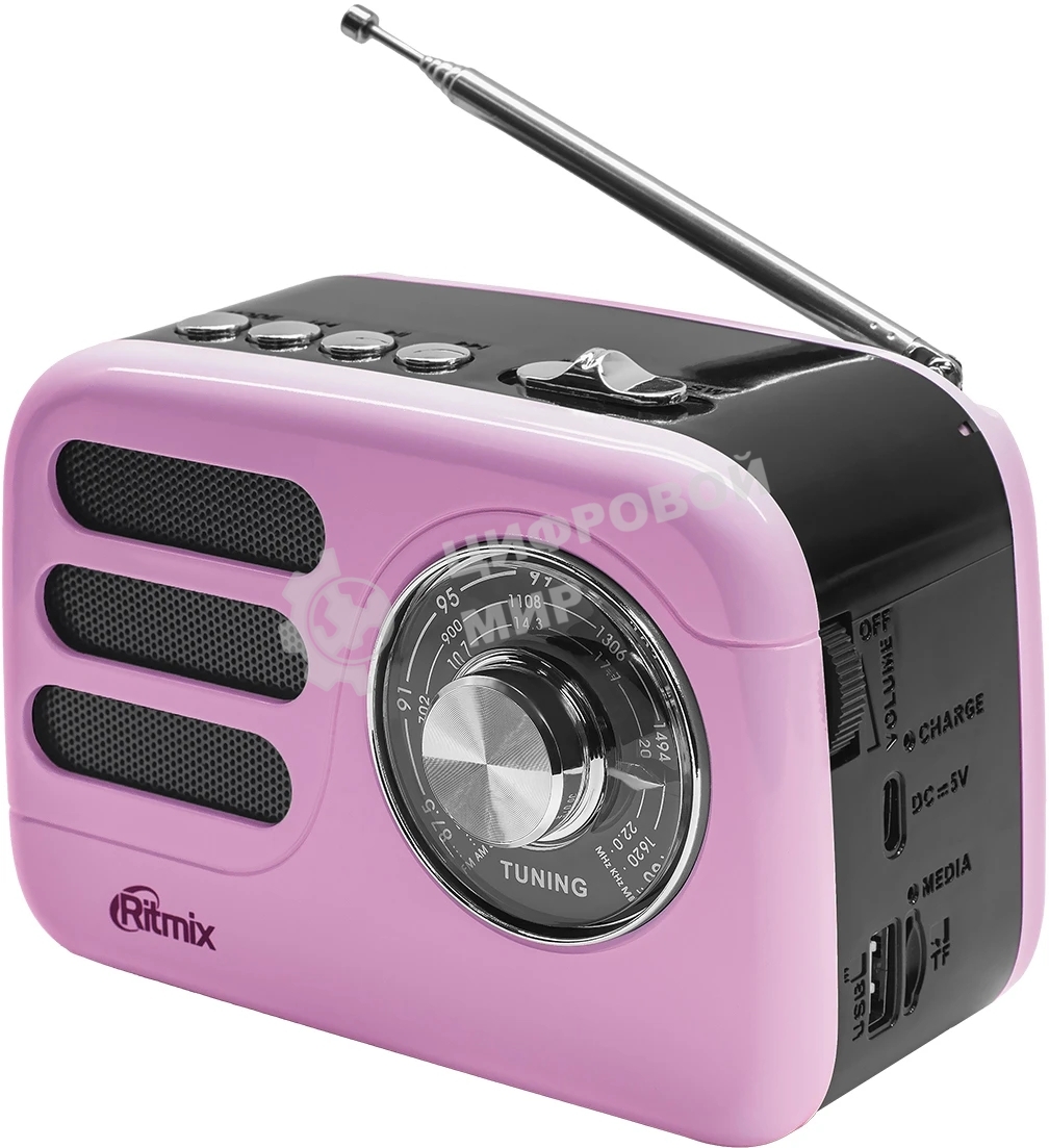 Радиоприемник Ritmix RPR-033 PINK