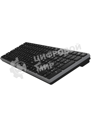 Клавиатура беспроводная Maxvi KWS-02 dark grey