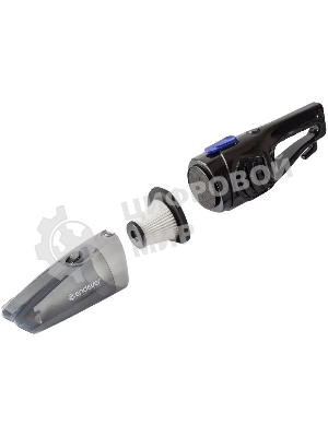 Пылесос вертикальный Endever SkyClean VC-286 серый, питание от сети, 100 Вт, уборка сухая, пылесборник 1.5 л