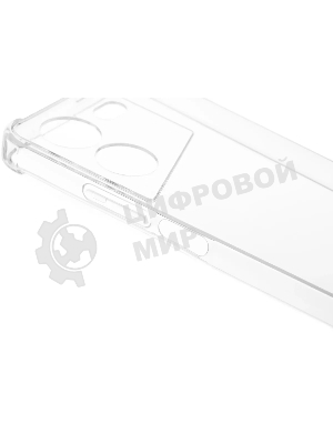 Чехол (клип-кейс) BoraSCO для Tecno Pova 5 Bumper Case прозрачный (72321)