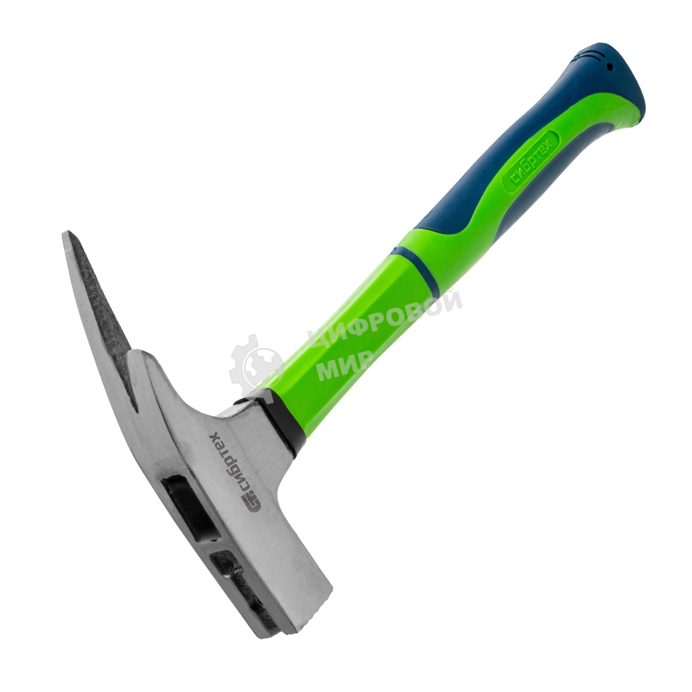 Молоток кровельщика Сибртех 600 г, фибергласовая обрезиненная рукоятка