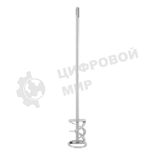 Миксер для красок и штукатурных смесей Сибртех 60х400 мм, хвостовик SDS plus