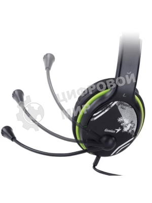 Гарнитура Genius HS-400A черный, проводная