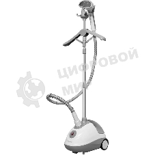 Отпариватель Maunfeld MF-1138GR PRO серый, 1580 Вт, 38 г/мин, 1500 мл