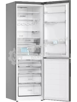 Холодильник Haier C2F636CFRGU1 серебристый двухкамерный 256/108 л морозилка снизу, No Frost