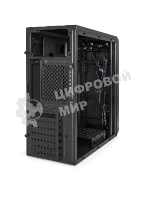 Компьютерный корпус Miditower ExeGate XP-332UC-UNS500 (ATX, БП UNS500 с вент. 12см, 2хUSB 3.0/1хTypeC, аудио, черный)