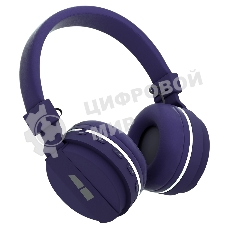 Беспроводные наушники MORE CHOICE HW15 фиолетовый, накладные, Bluetooth, до 6 ч