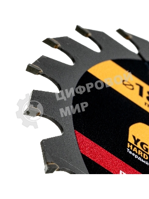 Пильный диск по дереву Denzel ф185х 20 мм, 24 зубьев 733307