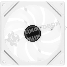 Вентилятор для корпуса Accord ACC-YF14 ARGb 140х140x25 белый 4-pin (ACC-YF14 ARGb белый) brown box